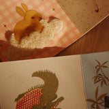 Konges Slojd - Sensoryczna książeczka dla niemowląt Safari