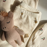 Konges Slojd - Legginsy z bawełny organicznej Cherry