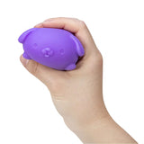 Schylling - Gniotek sensoryczny Funky Pup, fioletowy