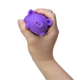 Schylling - Gniotek sensoryczny Dig' it pig, fioletowy