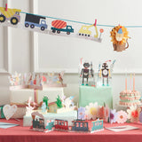 Meri Meri - Kartka okolicznościowa-harmonijka - Happy Birthday, Roboty