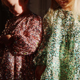 Konges Slojd - Sukienka z cekinami Lila