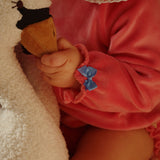 Konges Slojd - Wełniana przytulanka z pozytywką Activity Music Swan