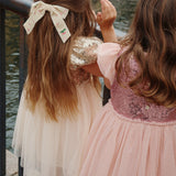 Konges Slojd - Aksamitna kokarda na włosy