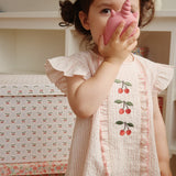 Konges Slojd - Koszulka Ellie Frill Peony Stripe