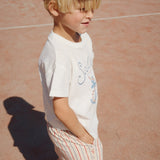 Konges Slojd - Koszulka z krótkim rękawem Era Off white/sailor