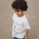 Konges Slojd - Koszulka z krótkim rękawem Era Off white/sailor