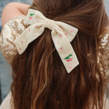 Konges Slojd - Aksamitna kokarda na włosy