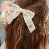 Konges Slojd - Aksamitna kokarda na włosy