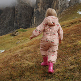 Konges Slojd - Wodoodporny kombinezon zimowy z polarową podszewką Award, Ma Grande Cerise Blush