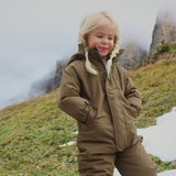 Konges Slojd - Wodoodporny kombinezon zimowy z polarową podszewką Award, beech