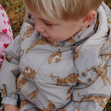 Konges Slojd - Wodoodporny kombinezon zimowy z polarową podszewką Nohr, tiger oak