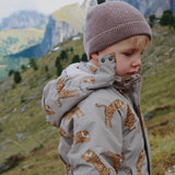 Konges Slojd - Wodoodporny kombinezon zimowy z polarową podszewką Nohr, tiger oak