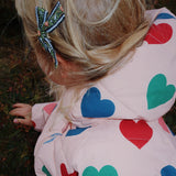 Konges Slojd - Zimowa kurtka z ociepleniem Nuka, coeur rose coloré