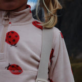 Konges Slojd - Ciepła bluza polarowa Tavi, ladybug