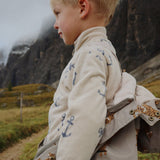 Konges Slojd - Wodoodporny kombinezon zimowy z polarową podszewką Nohr, tiger oak