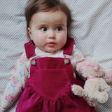 Konges Slojd - Body niemowlęce z długim rękawem z bawełny organicznej, bella rosita