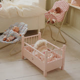 Konges Slojd - Drewniane łóżeczko dla lalek