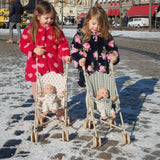 Konges Slojd - Wózek/spacerówka dla lalek, smoke pine check