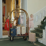 Konges Slojd - Sukienka cekinowa z bawełnianą podszewką Rosie, smoke gray