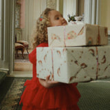 Konges Slojd - Sukienka tiulowa z bufkami i warstwową spódnicą Fay