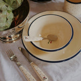 Konges Slojd - Zestaw sztućców Navy Dots