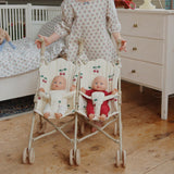 Konges Slojd - Zestaw lalek bliźniaków Bobo i Bobbie