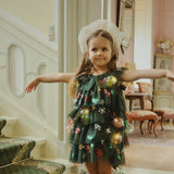 Konges Slojd – Delikatny, tiulowy strój z pelerynką i opaską Alette