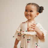 Konges Slojd - Zestaw kubków z brokatem 2 szt. Cherry