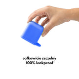 Omie - OmieDip dwa szczelne pojemniczki, Sea blue/Green