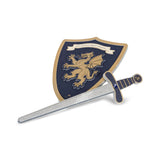 Konges Slojd - Zestaw rycerza: miecz z tarczą z miękkiej pianki EVA