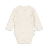 Konges Slojd - Kopertowe body z bawełny organicznej Minnie Antique white