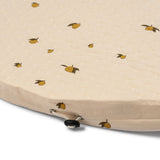 Konges Slojd - Pikowany koc do zabawy i przechowywania zabawek Lemon