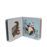 Konges Slojd - Sensoryczna książeczka dla niemowląt Safari