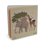 Konges Slojd - Sensoryczna książeczka dla niemowląt Safari