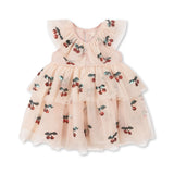 Konges Slojd - Tiulowa sukienka Yvonne Fairy Dress Ma Grande Cerise