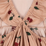 Konges Slojd - Sukienka Verbena Ma Grande Cerise Blush