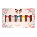 Konges Slojd - Zestaw nawilżających pomadek z delikatnym brokatem