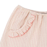 Konges Slojd - Szorty Ellie Frill Peony Stripe