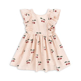 Konges Slojd - Sukienka Elin Ma Grande Cerise Pink