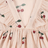 Konges Slojd - Sukienka Elin Ma Grande Cerise Pink