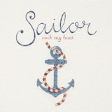 Konges Slojd - Koszulka z krótkim rękawem Era Off white/sailor