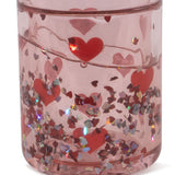 Konges Slojd - Zestaw kubków z brokatem 4 szt. Pink mix