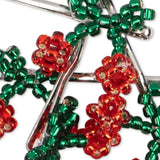 Konges Slojd - Ręcznie robione wsuwki do włosów Cherry 4 szt.