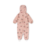 Konges Slojd - Wodoodporny kombinezon zimowy z polarową podszewką Award, Ma Grande Cerise Blush