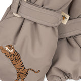 Konges Slojd – Wytrzymałe i ciepłe dziecięce rękawiczki z ociepleniem i podszewką z polaru Nohr, laurel oak