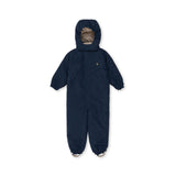 Konges Slojd - Wodoodporny kombinezon zimowy z polarową podszewką Nohr, mood indigo
