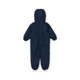 Konges Slojd - Wodoodporny kombinezon zimowy z polarową podszewką Nohr, mood indigo