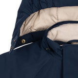 Konges Slojd - Wodoodporny kombinezon zimowy z polarową podszewką Nohr, mood indigo