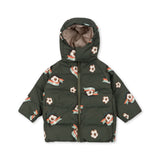 Konges Slojd - Zimowa kurtka z ociepleniem Nuka, green/kick it